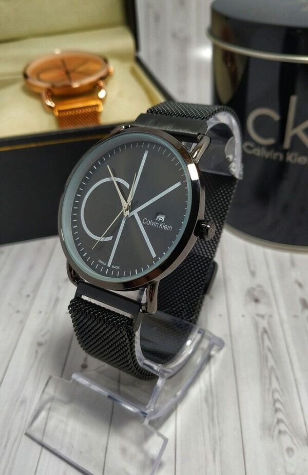 Relógio Calvin Klein Pulseira de aço Preto - Imagem 3