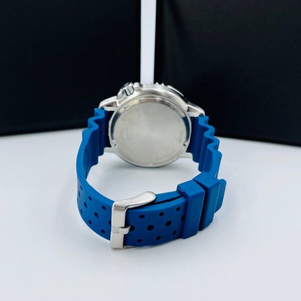 Relógio Citizen Aqualand masculino azul c/ caixa a prova dagua - Imagem 7