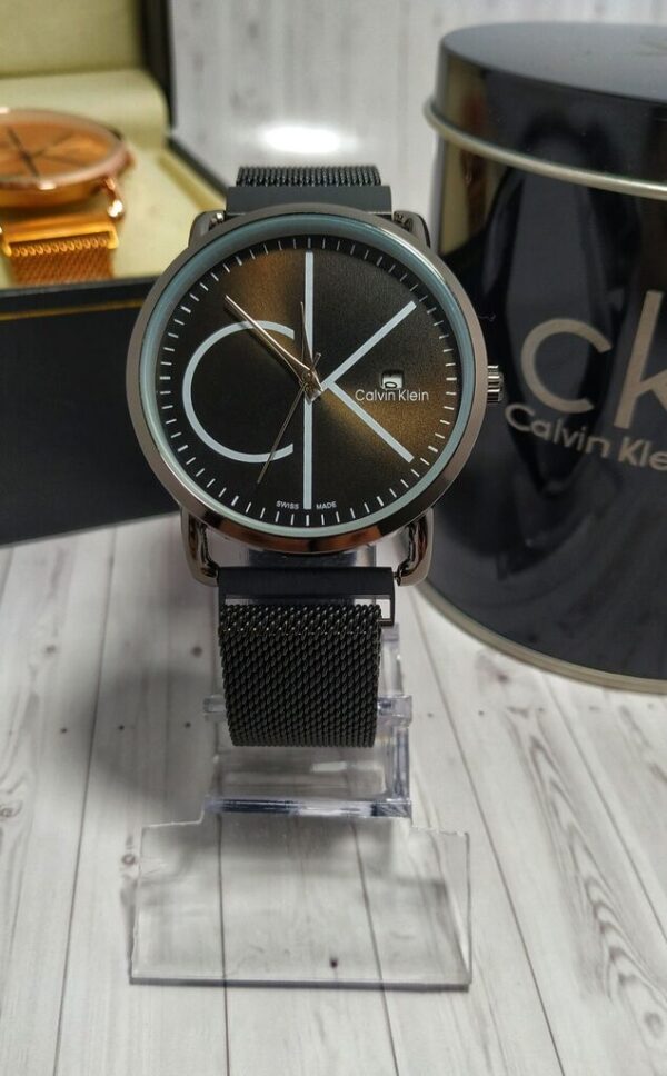 Relógio Calvin Klein Pulseira de aço Preto - Imagem 4