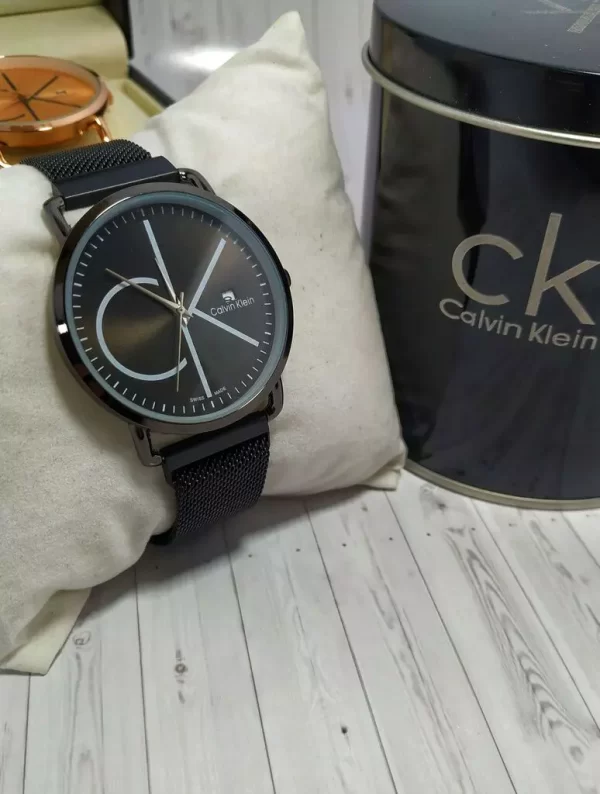Relógio Calvin Klein Pulseira de aço Preto - Imagem 5