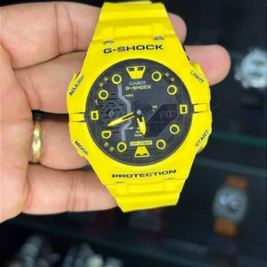 G-SHOCK GA-B001 AMARELO / Á prova d'agua 100% funcional
