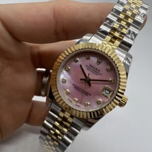 Date Just Feminino - Fundo Rosa