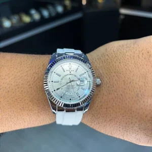 ROLEX - SKY DWELLER BRANCO