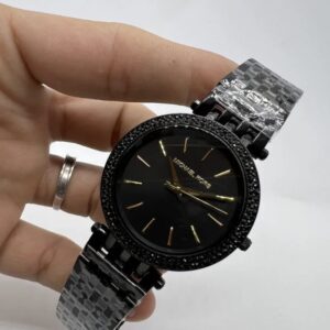 Michael kors feminino Darci Com zircônia - Black