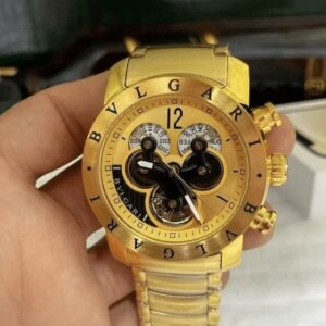 Relógio Bulgari Hybrid - Ouro 18k / Mostrador Amarelo