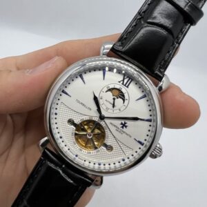 Patek Philippe Tourbilion - Pulseira de Couro